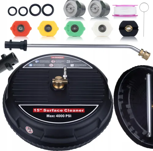 Hochdruckreiniger Zubehör: T-Racer Bürste, Lanze & 5er-Düsenset