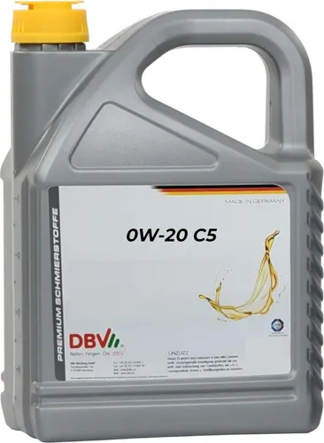 DBV 0W-20 Motorenöl 2 x 5-Liter-Kanne