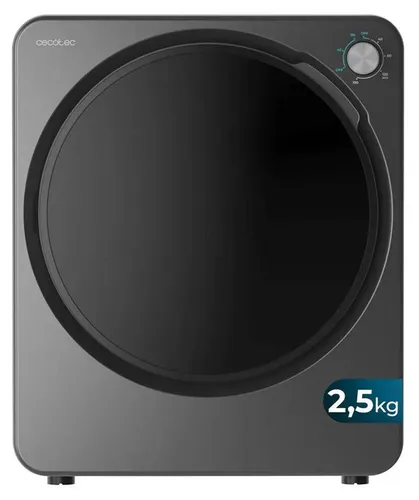 Cecotec Bolero Dresscode Dry 3150v Frontlader Trockner Durchsichtig 2.5 kg / EU Plug 220V Durchsichtig 2.5 kg