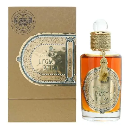 Penhaligon's EDP Legacy of Petra 100 ml - Unisex-Parfüm - Unisex Düfte: Entdecken Sie den faszinierenden, holzig-würzigen Duft Legacy of Petra von Penhaligon's, der die Magie der alten Stadt Petra einfängt und für unvergessliche Momente sorgt.