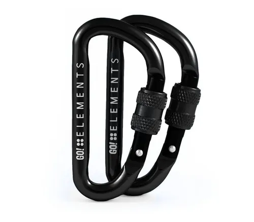 Karabiner Schwarz von GO!elements