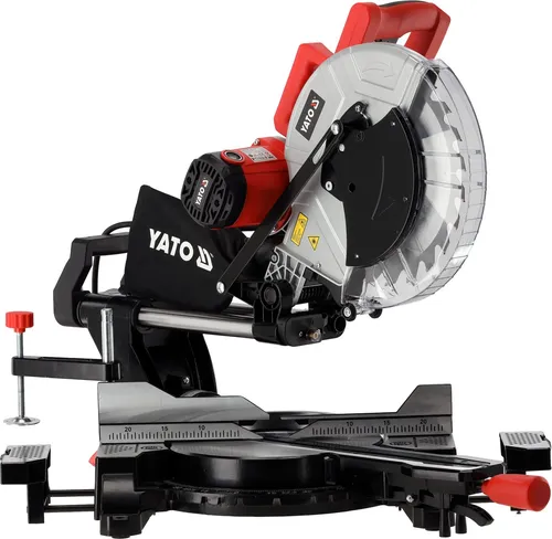 Kapp- und Gehrungssäge 305 mm mit Zugfunktion und Laser - Präzise Kapp- und Gehrungssäge mit 2000 W Leistung für exakte Schnitte in Holz. Ideal für Tischler- und Montagearbeiten dank Zugfunktion und integriertem Laser für optimale Sichtbarkeit.