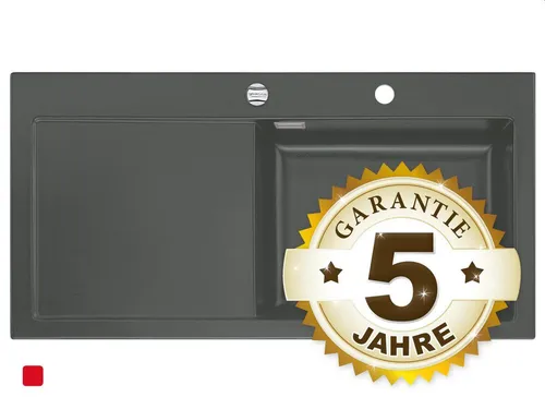 Systemceram Mera 100 SL Lava Keramikspüle von systemceram