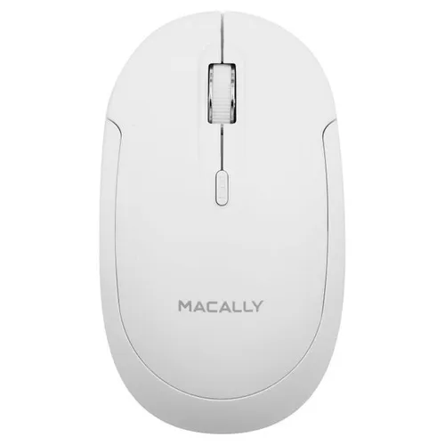 Macally BTDYNAMOUSE-W, optische Bluetooth Maus mit 3 Tasten und Scrollrad