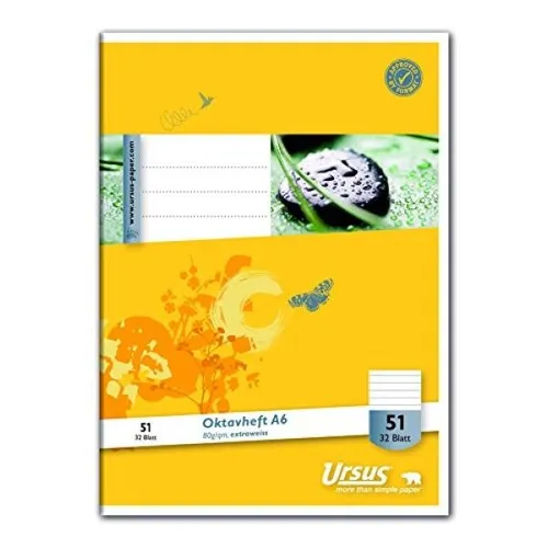 STAUFEN_PR Staufen Oktavheft Style Lineatur 51 liniert 32 Blatt 80g/m² DIN A6 |