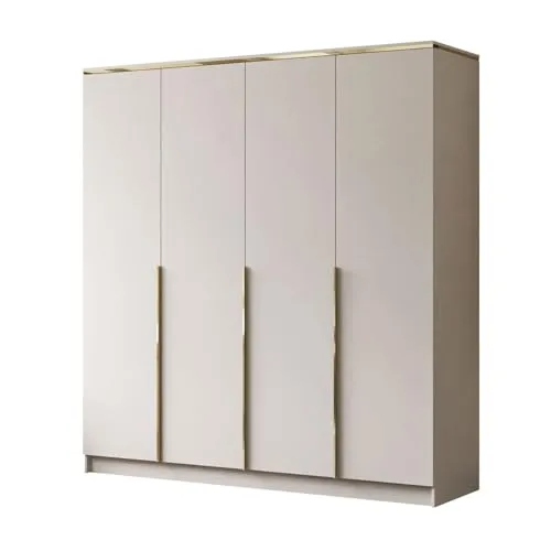 Lookway Kleiderschrank AURORA 4D KASCHMIR in beige von Lookway