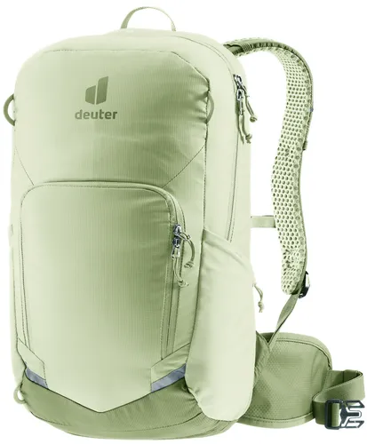 deuter Bike I 20 Fahrradrucksack - Rucksack für Bike & Hike mit Airstripes-Rückensystem für optimale Belüftung, vielseitiger Einsatz mit integrierter Stockhalterung und Platz für Trinkblase bis 3L.