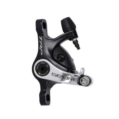 TRP Spyre Bremssattel - Scheibenbremsen mit doppelt wirkenden Kolben für optimale Bremskraft und hervorragende Modulation, ideal für Mountainbikes und Rennräder.