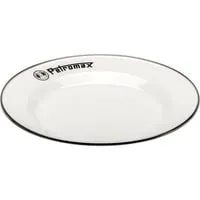Emaille Teller px-plate-26-w, 2 Stück weiß, Ø 26cm in silber von Petromax