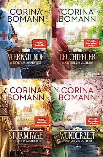 Die Waldfriede-Saga Band 1-4 mit exklusivem Postkartenset