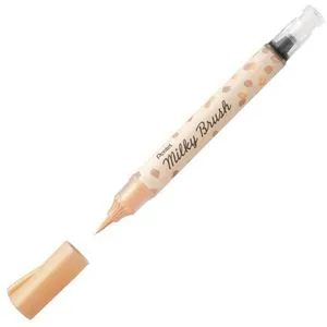 Pentel Brush-Pen XGFH-PFX, Milky Brush, pastell-orange, Pinselspitze flexibel