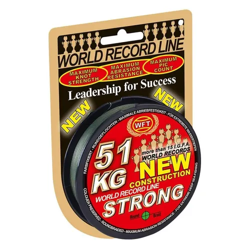 WFT KG Strong Exact geflochtene Schnur 480m 0,22mm 32kg von WFT