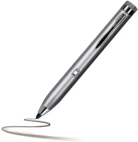 Broonel Silver Fine Point Digital Active Stylus For FACETEL Gemini AI 10