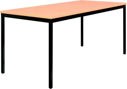 Schreibtisch Profi Besprechungstisch 200x100cm SchwarzBuche von Lüllmann