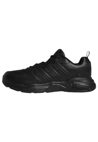 adidas Herren Strutter Shoes - Gymnastik- und Trainingsschuhe, Core Black, 39 1/3 EU - Herren-Sneaker mit regulärer Passform, strapazierfähigem Obermaterial und leichter Adibouncy EVA-Einlegesohle für optimalen Komfort beim Training.