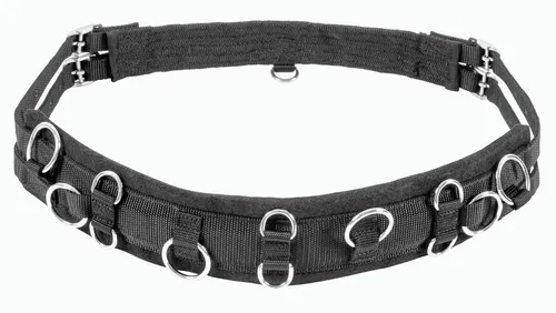 USG Mini-Shetty Longiergurt, schwarz - Reitgurte für Mini-Shettys, aus robustem Material für optimale Kontrolle und Komfort beim Longieren.