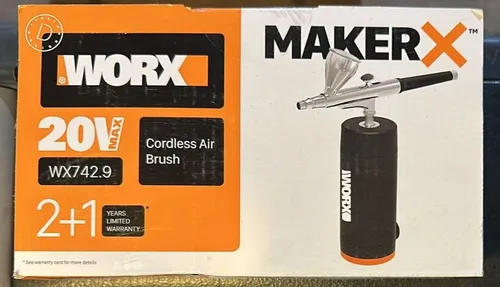 WORX MakerX Akku Airbrush Farbsprüher WX742.9