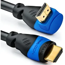 deleyCON deleyCON 2m HDMI 270° Grad Winkel Kabel von deleyCON
