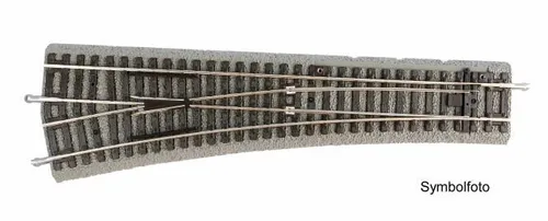 Piko PIKO A-Gleis mit Bettung Weiche-Bogen BWL  55422