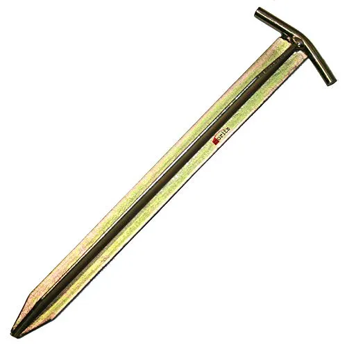 Moritz Stahl T-Profil Hering Zelthering Camping 30-40 oder 50 cm (1 Stück, 50 cm)