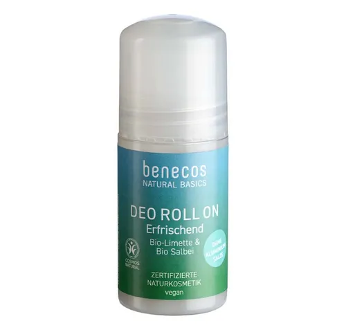Benecos Deo-Stift Limette & Salbei - Deo Roll-on 50ml
