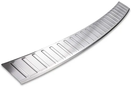 RECAMBO Ladekantenschutz für VW CADDY V - Abdeckblenden, schützt die Stoßstange vor Kratzern und verleiht Ihrem Fahrzeug eine exklusive Optik mit perfekter Passform aus rostfreiem V2A Edelstahl.