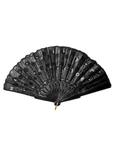 Metamorph Kostüm Fächer schwarz von Metamorph