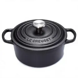 Le Creuset Bräter 20cm, mattschwarz von Le Creuset
