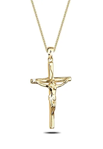 Elli Halskette mit Kreuz Anhänger aus 925 Sterling Silber von Elli