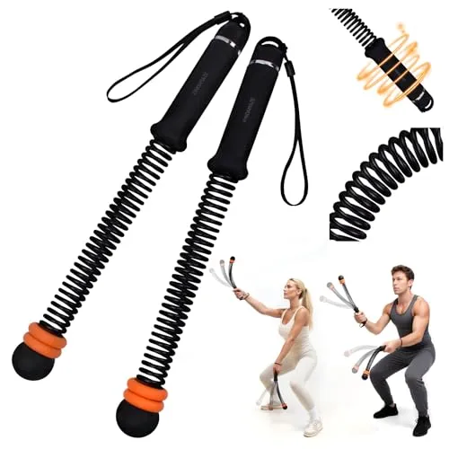 FINDAMAZE Tragbare Battle Rope – Ropeless Fitnessgerät mit verstellbaren Gewichten