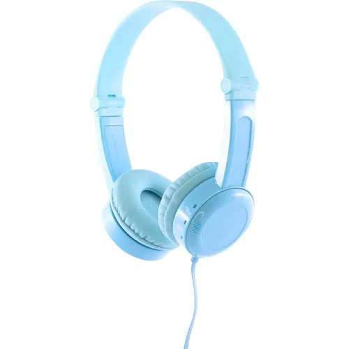 onanoff Travel On Ear Headset kabelgebunden Blau Faltbar, Headset,