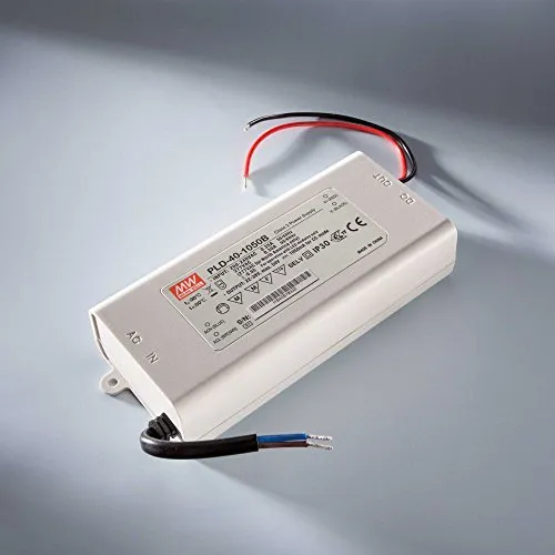 MEAN WELL PLD-40-1050B, Installationsnetzteil, 40W 22-38V 1050mA CC