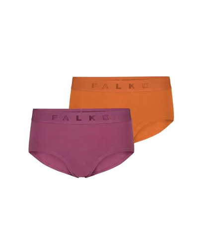 Falke Damen Hipster-Höschen Daily Comfort Multipack - Modisches 2er-Set Hipster aus atmungsaktiver Baumwolle mit Stretch für optimalen Tragekomfort. Die flachen Nähte und das weiche Bündchen sorgen für ein angenehmes Gefühl ohne Druckstellen. Ideal für den Alltag unter legeren Outfits.