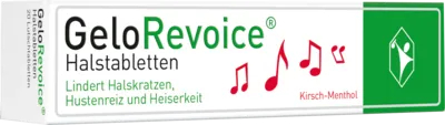 GeloRevoice Halstabletten Kirsch-Menthol Lutschtabletten