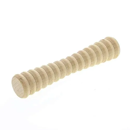 Holz Massage Kosmetex Fußroller für Fussmassage zur Anregung der Fußreflexzonen, Mini