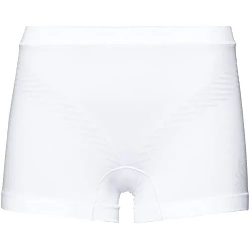 Odlo Damen Performance X-light Funktionsunterwäsche Panty, Weiß, XS EU - Funktionsunterwäsche für Damen, mit SLIM-FIT Design für maximale Leistung und Atmungsaktivität bei Sommeraktivitäten – ideal für Laufen, Radfahren und Training.