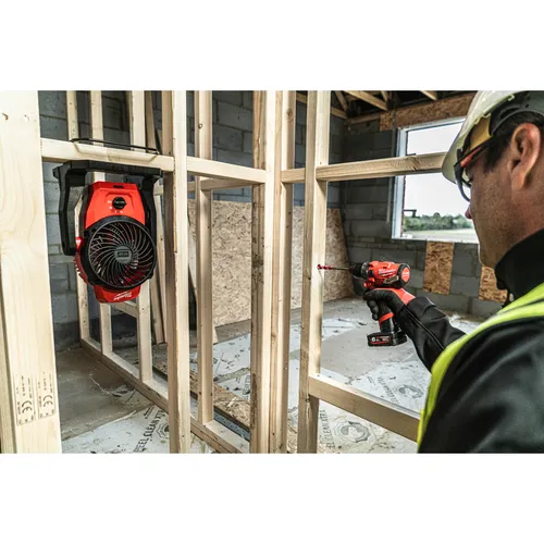 Milwaukee Akku-Ventilator M12 M12AF-0 Luftgeschwindigkeit: 22.53 km/h