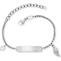 Engelsrufer I.D.-Armband HEBS-ID-WING Edelstahl 89225605