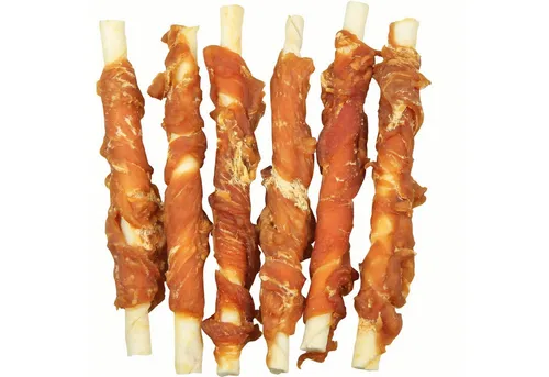 Hähnchenfilet Stangen für Hunde – 5x200g, fettarm und schmackhaft - Leckere Hähnchenfilet Stangen für kleine & mittelgroße Hunde, schonend getrocknet und ideal als Belohnung. Unterstützt die Kaumuskulatur und sorgt für langanhaltenden Kauspaß. In praktischer, wiederverschließbarer Verpackung.
