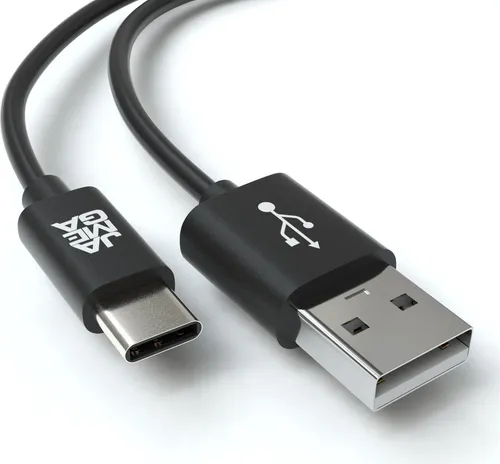 JAMEGA USB-C-auf-USB-C-Kabel, Schwarz, 3 m