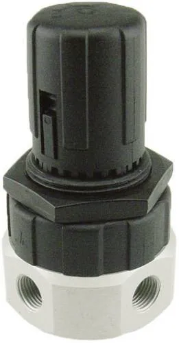 ICH Druckregler ICHMRS-08 RS-08 - Druckminderer & -regler, max. Druck von 10 bar, ideal für präzise Druckregelung in Pneumatik-Anwendungen.