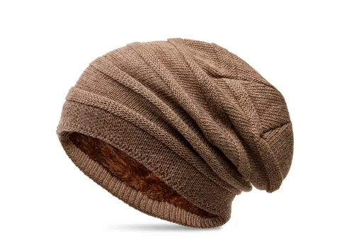 Caspar Beanie Wintermütze dicke warme Strick Beanie Mütze Fleece Innenfutter - MU202 Ideal für den Winter