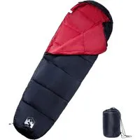 vidaXL Mumienschlafsack für Erwachsene Camping 3 Jahreszeiten - Schlafsäcke für Erwachsene, wasserfest und mit Mumienform für optimale Wärme; ideal für Camping und Abenteuer in Frühling, Sommer und Herbst.