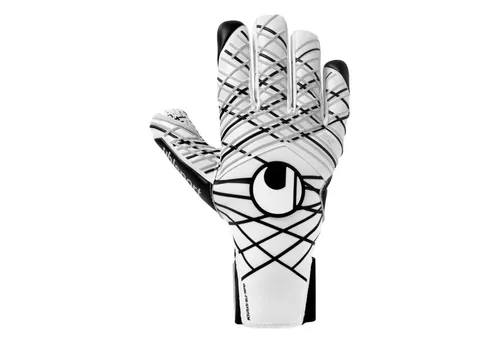 uhlsport Supergrip+ HN Fußball Torwarthandschuhe - Torwarthandschuhe mit Supergrip+ Haftschaum für ultimativen Grip bei jedem Wetter. Der innovative HALF NEGATIVE CUT sorgt für optimale Ballkontrolle und Flexibilität. Ideal für Herren und Jungs.