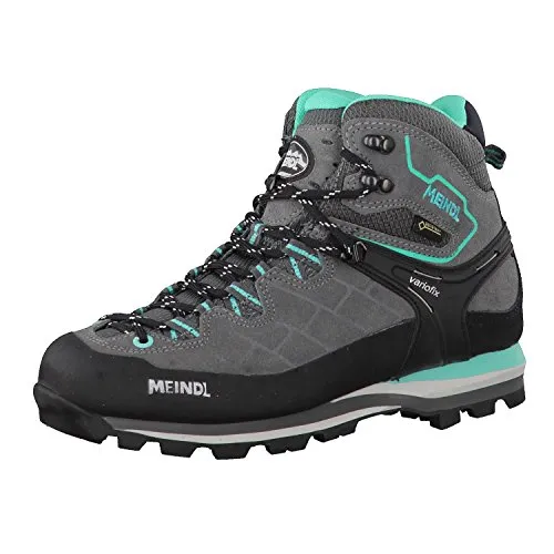 Meindl Litepeak Lady GTX Damen Wanderschuhe (Anthrazit/Türkis) 37.5 EU - Wanderschuhe mit wasserdichter Konstruktion und optimalem Halt. Der Litepeak Lady GTX bietet Komfort, Dämpfung und ein innovatives Variofix-Schnürsystem für perfekte Passform bei jedem Schritt.