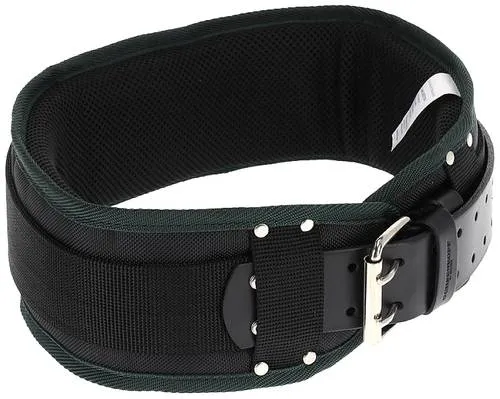 OCHSENKOPF Profi-Forstgürtel - Echtleder, gepolstert, 80-120 cm, stabil und ergonomisch für maximalen Tragekomfort bei Forstarbeiten