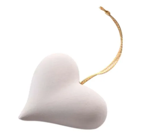 Primavera Life GmbH Duftlampe Duftstein - Herz weiß von Primavera Life GmbH