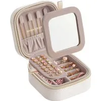SONGMICS HOME ANAH Reise-Schmuckkästchen mit Spiegel von SONGMICS HOME