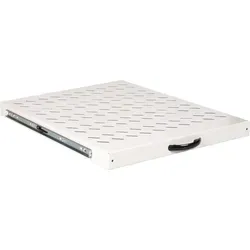 Equip Ausziehbarer Fachboden 19', 1HE, 800mm, Grau - Komponenten & Ersatzteile - Langlebiger und flexibler Fachboden aus hochwertigem Material für optimale Raumausnutzung in Ihrem Rack.