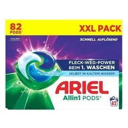 Waschmittel Kapseln All-in-1 Pods Color+ 82 Stück von Ariel